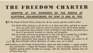 Read more about the article THE 1955 CONGRESS OF THE PEOPLE – A PRECURSOR TO TODAY’s CALL FOR A NATIONAL DIALOGUE